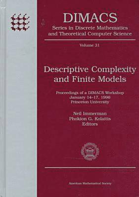 bokomslag Descriptive Complexity and Finite Models