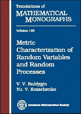 bokomslag Metric Characterization of Random Variables and Random Processes