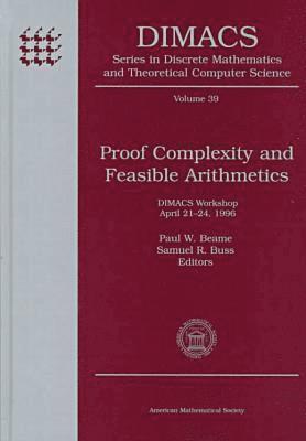 bokomslag Proof Complexity and Feasible Arithmetics