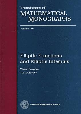 Elliptic Functions and Elliptic Integrals 1