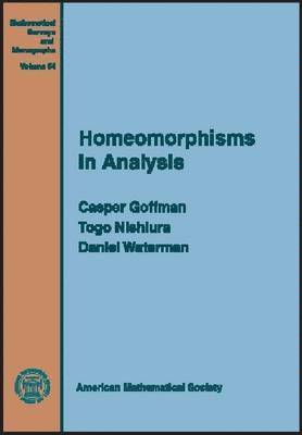 Homeomorphisms In Analysis 1