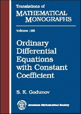 Ordinary Differential Equations with Constant Coefficient, Inbunden