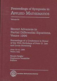 bokomslag Recent Advances in Partial Differential Equations, Venice 1996