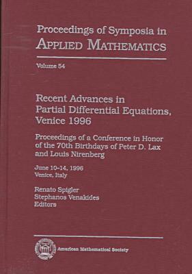 Renato Spigler, Stephenos Venakides - Recent Advances in Partial Differential Equations, Venice, 1996, Inbunden