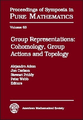 American Mathematical Society - Group Representations Summer Research Institute on Cohomology, Representations, and Actions of Finite Groups, July 7-27, 1996, University of Washington, Seattle, Inbunden