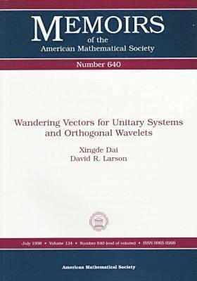 Wandering Vectors for Unitary Systems and Orthogonal Wavelets, Häftad