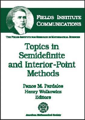 Topics in Semidefinite and Interior-Point Methods 1