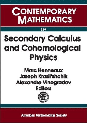 bokomslag Secondary Calculus and Cohomological Physics