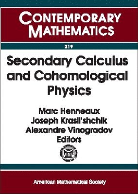 bokomslag Secondary Calculus and Cohomological Physics