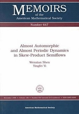 bokomslag Almost Automorphic and Almost Periodic Dynamics in Skew-product Semiflows