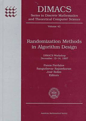 bokomslag Randomization Methods in Algorithm Design