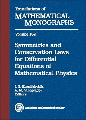 bokomslag Symmetries and Conservation Laws for Differential Equations of Mathematical Physics