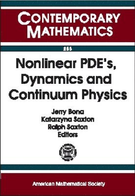 bokomslag Nonlinear PDE's, Dynamics and Continuum Physics