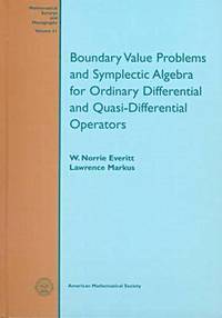 bokomslag Boundary Value Problems and Symplectic Algebra for Ordinary Differential and Quasi-differential Operators