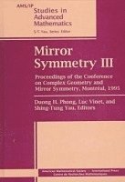 Mirror Symmetry III 1