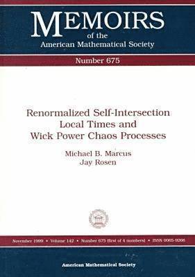 Renormalized Self-Intersection Local Times and Wick Power Chaos Processes 1