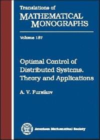 bokomslag Optimal Control of Distributed Systems