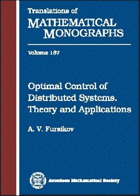 bokomslag Optimal Control of Distributed Systems