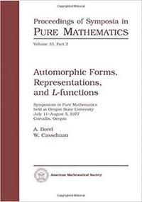 bokomslag Automorphic Forms, Representations and L-Functions
