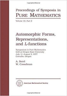 Automorphic Forms, Representations and L-Functions 1