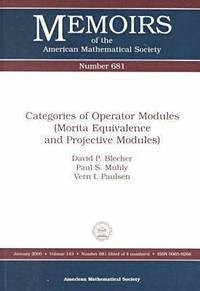 bokomslag Categories of Operator Modules (Morita Equivalence and Projective Modules)