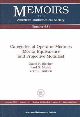 Categories of Operator Modules (Morita Equivalence and Projective Modules) 1