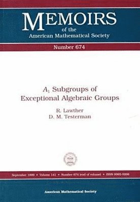 bokomslag A-1 Subgroups of Exceptional Algebraic Groups