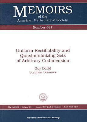 Uniform Rectifiability and Quasiminimizing Sets of Arbitrary Codimension 1