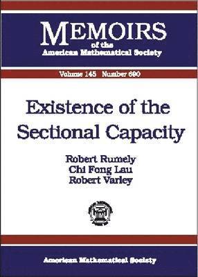 Existence of the Sectional Capacity, Häftad