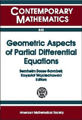 Geometric Aspects of Partial Differential Equations 1