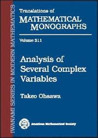 bokomslag Analysis of Several Complex Variables