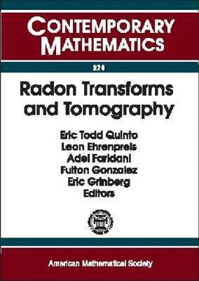 Radon Transforms and Tomography 1
