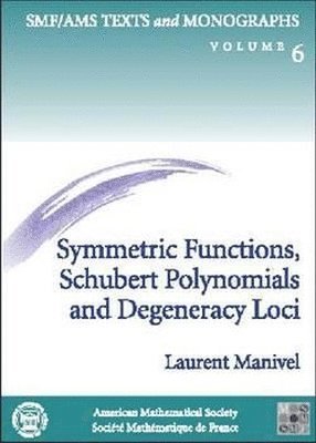 Symmetric Functions, Schubert Polynomials and Degeneracy Loci