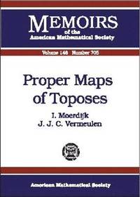 bokomslag Proper Maps of Toposes