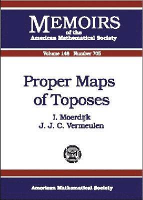 Proper Maps of Toposes 1