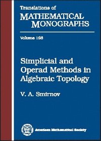 bokomslag Simplicial and Operad Methods in Algebraic Topology