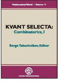 bokomslag Kvant Selecta: Combinatorics, I