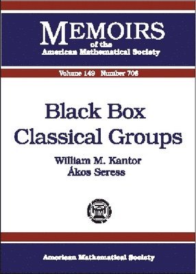 bokomslag Black Box Classical Groups