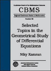 bokomslag Selected Topics in the Geometrical Study of Differential Equations