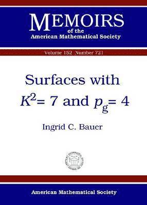 bokomslag Surfaces with $K2 = 7$ and $p g = 4$