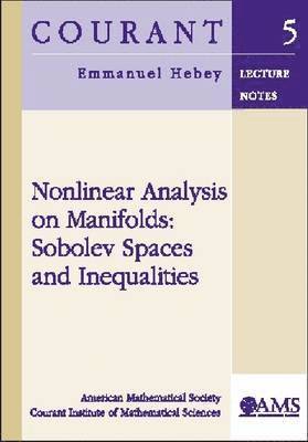 bokomslag Nonlinear Analysis on Manifolds: Sobolev Spaces and Inequalities