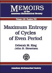 bokomslag Maximum Entropy of Cycles of Even Period