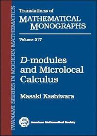 bokomslag $D$-modules and Microlocal Calculus