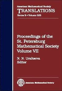 bokomslag Proceedings of the St. Petersburg Mathematical Society Volume VII