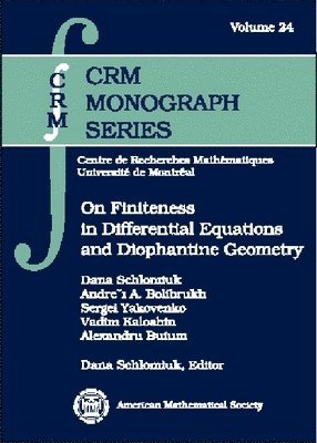 bokomslag On Finiteness in Differential Equations and Diophantine Geometry