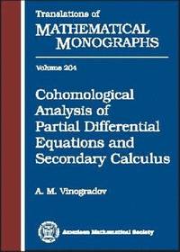 bokomslag Cohomological Analysis of Partial Differential Equations and Secondary Calculus