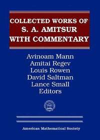 bokomslag Selected Papers of S. A. Amitsur with Commentary Volume One