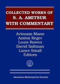 bokomslag Selected Papers of S.A. Amitsur with Commentary, Volume 1