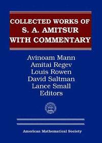 bokomslag Selected Papers of S. A. Amitsur with Commentary