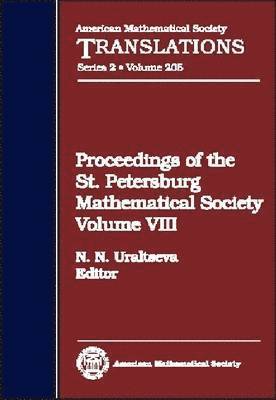 bokomslag Proceedings of the St. Petersburg Mathematical Society, Volume VIII